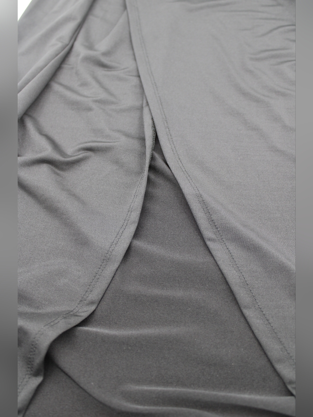 SHEIN Black Ruched XS Split Skirt - Picture 4 of 6